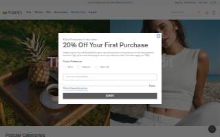 Vuori website