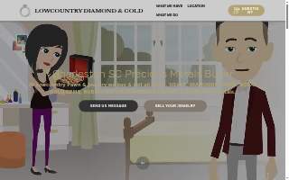Lowcountry Diamond & Gold website