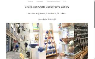 Charleston Crafts website