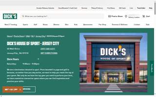 DICK'S House of Sport website