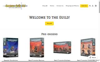 Gamers Guild SC website