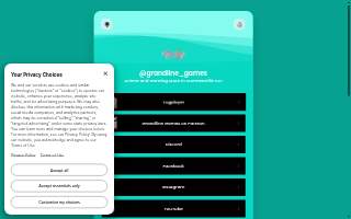 Grandline Games website