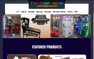 The Game Room website