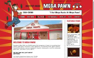 Mega Pawn and Jewelry website