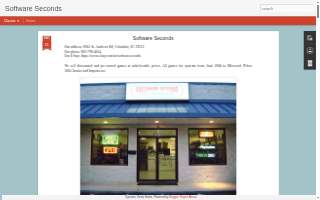 Software Seconds website