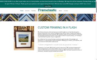 Frametastic website