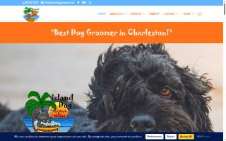 Island Dog Pet Wash & Market website