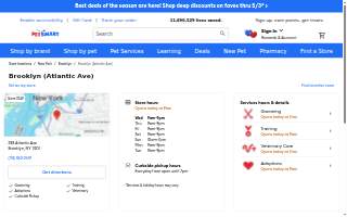 PetSmart of Brooklyn website