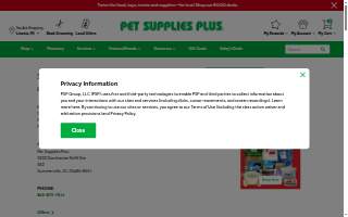 Pet Supplies Plus Summerville website