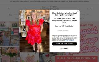 The Happy Southerner of Charleston website