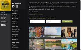 Reinert Fine Art website