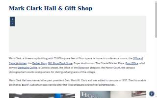 Mark Clark Hall website