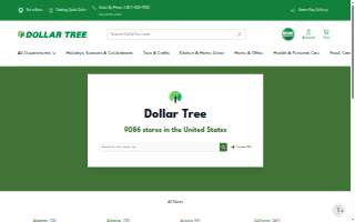 Dollar Tree of Charleston website