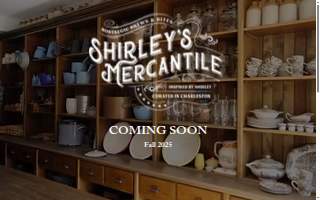 Shirley's Mercantile website