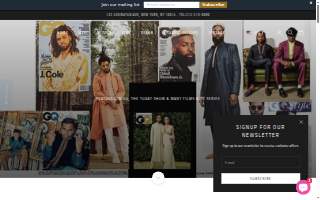 Vintage India NYC website