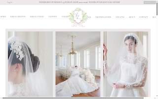 Lashes and Lace Bridal Studio & Spa website
