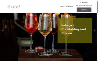 Élevé Rooftop Restaurant & Lounge website