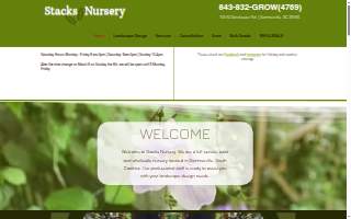 Stack's Nursery website