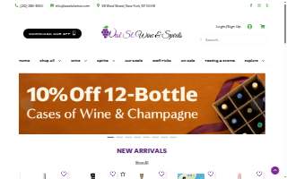 West Street Wine & Spirits website
