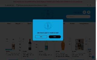Palmetto Liquor & Wine website