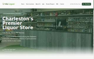 Links Liquor - North Charleston website