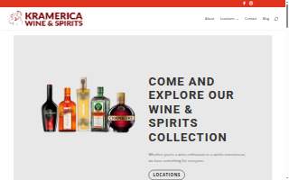Kramerica Wine & Spirits website