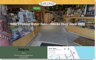 Island Tobacco website