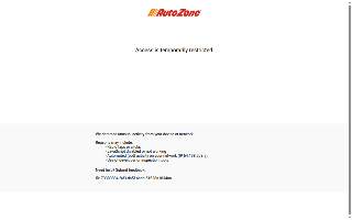 AutoZone Auto Parts of Charleston website