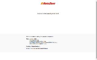 AutoZone Auto Parts of Johns Island website