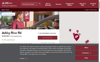Jiffy Lube of Charleston website