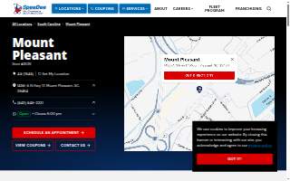 SpeeDee Oil Change & Auto Service of Mt Pleasant website