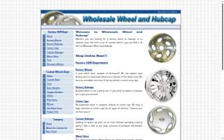Wholesale Wheel & Hubcap website