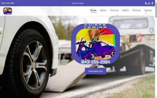 Chief's Towing & Recovery LLC website