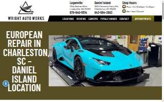 Wright Auto Works website