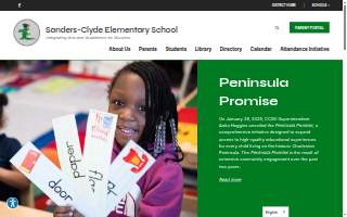 Sanders-Clyde Elementary School website