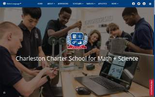 Charleston Charter School for Math and Science website