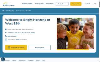 Bright Horizons at West 89th website