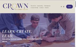 Crown Leadership Academy - North Charleston Campus website