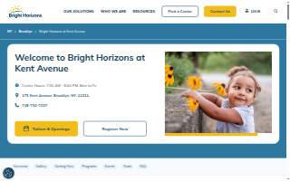 Bright Horizons at Kent Avenue website