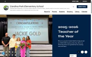Carolina Park Elementary website