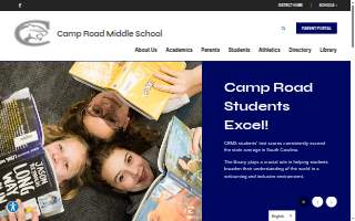 Camp Road Middle School website