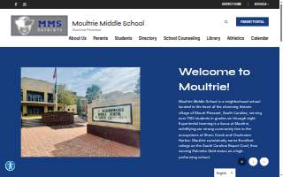 Moultrie Middle School website