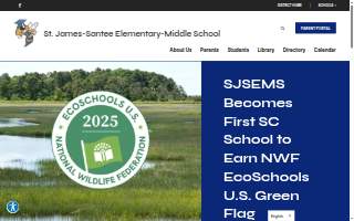 Saint James-Santee Elementary/Middle School website