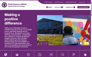 Philip Simmons Middle School website