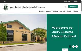 Jerry Zucker Middle School of Science website