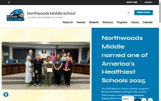 Northwoods Middle School website