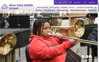 River Oaks Middle School website