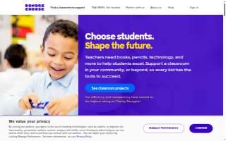 Liberty Hill Academy website