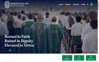 Bishop England High School website