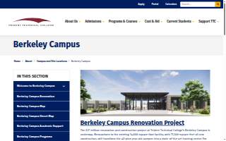 Trident Technical College Berkeley Campus website